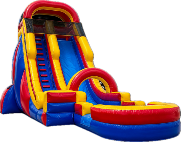 20ft Rainbow Screamer Water Slide