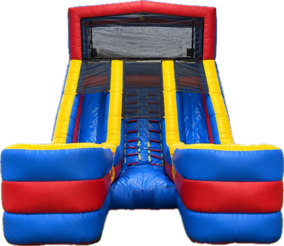 19ft Dual Lane Modular Dry Slide