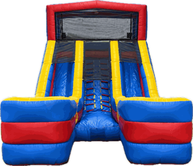 19ft Dual Lane Modular Dry Slide