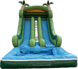 18Ft Dual Lane Waterslide