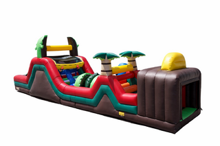 40' Jungle Run Obstacle Course 