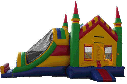 Pointy Castle Combo Bounce House 