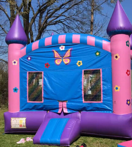 Princess Butterfly Bounce House