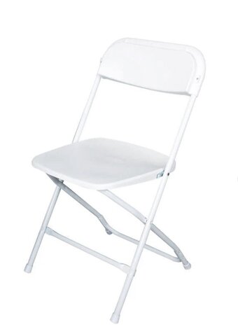 White Folding Chair 