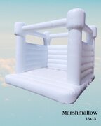 Marshmallow White Bounce House