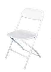 White Folding Chair 
