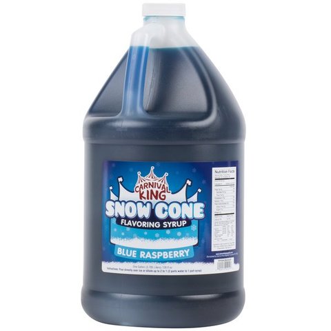 Blue Raspberry Snow Kone Mix Kit