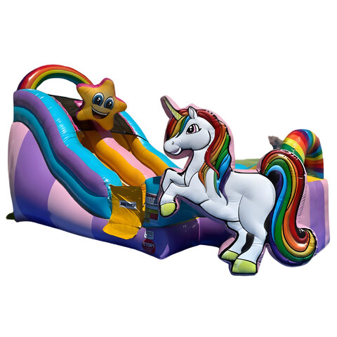 16ft Magic Unicorn Water Slide