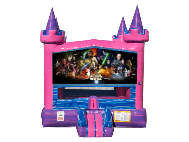 Star Wars Pink Bounce House