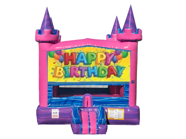Birthday Pink Bounce House