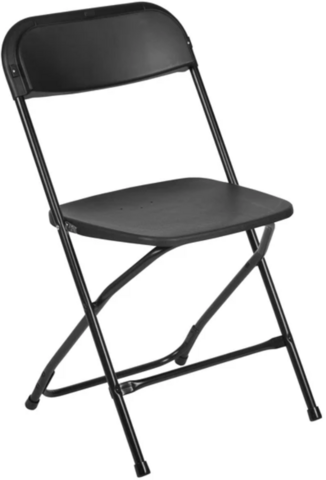 Black Folding Chair