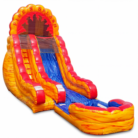 water-slide-18ft-fire-splash
