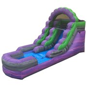 13ft Purple Marble Water Slide