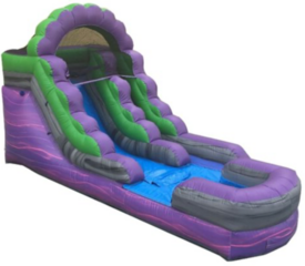 13ft Purple Marble Water Slide