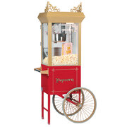 Antique Popcorn Machine & Cart