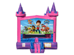 Paw Patrol Pink Bounce House