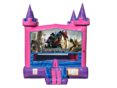 Transformers Pink Bounce House