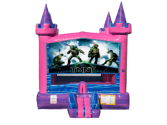 TMNT Pink Bounce House