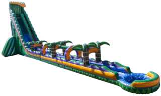 40ft Tropical Thrill Water Slide