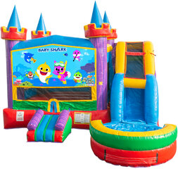 Baby Shark Castle Combo<br>Wet or Dry</br>