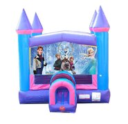 Frozen Pink Bounce House