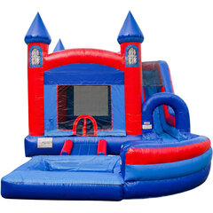 <b>Royal Castle Front Slide Combo</b><br><small>Wet or Dry Slide</small>