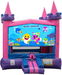 <b>Baby Shark Pink Bounce House</b>