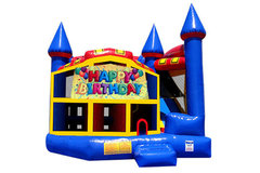 Birthday Blue Castle 5 in 1 ComboWet or Dry