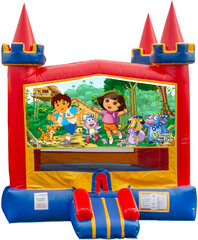 <b>Dora Banner Bounce House</b><br>