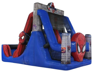 16ft Spider-Man Dual Lane Water Slide