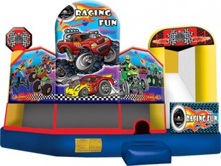 <b>Racing Fun 5 in 1 Combo</b><br><small>Wet or Dry Slide</small>