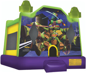Ninja Turtles Themed Bounce House