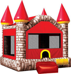 Camelot Castle Bounce House – Used Ninja Jump 15x15 Medieval Inflatable