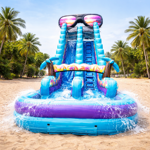 Paradise Plunge 22 ft Slide