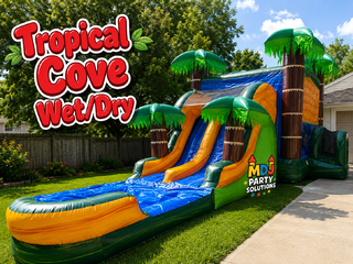 Tropical Cove Bounce House WET/DRY