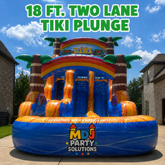 18ft Two lane Tiki Plunge
