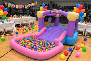 Cotton Candy Tot Bouncer