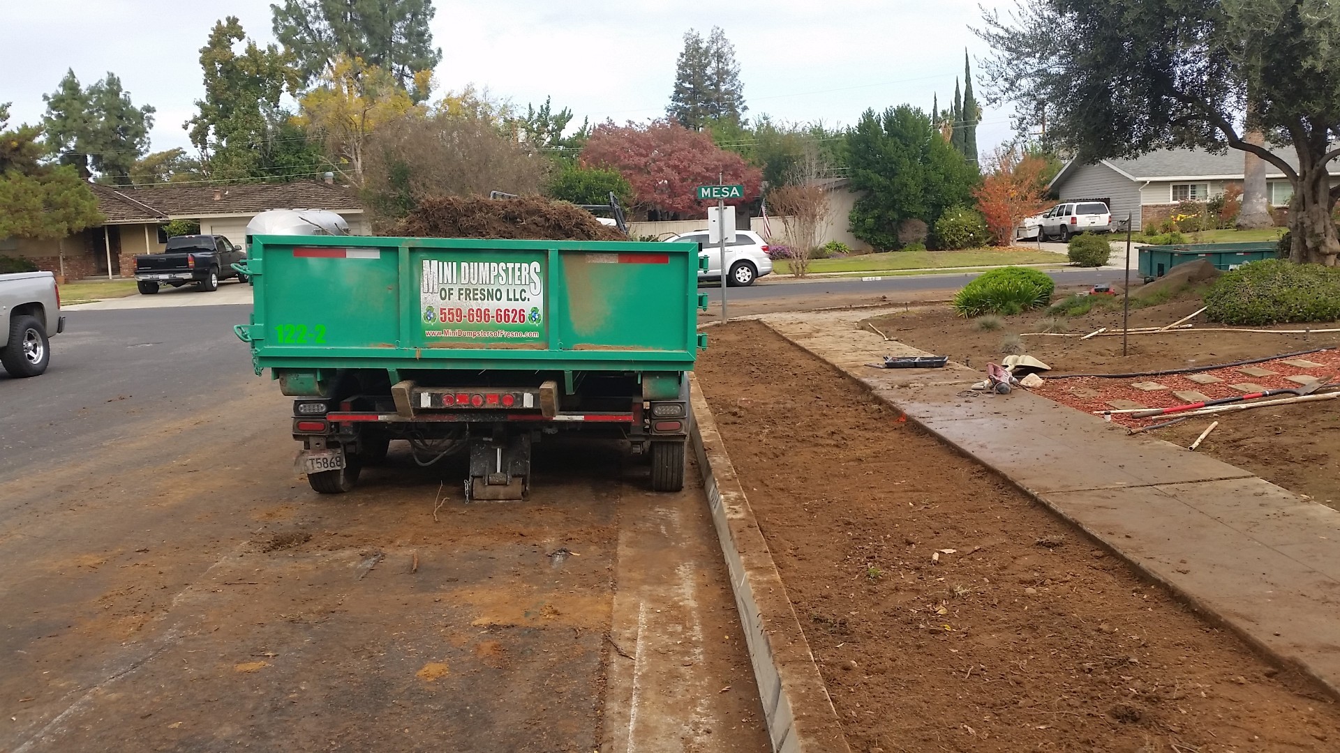 mini dumpster rental fresno ca