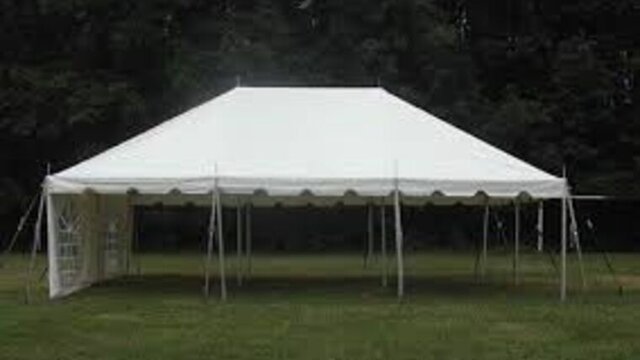 15x25 White Canopy Tent