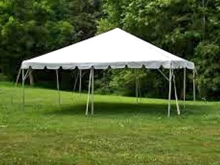 20x20 White Canopy Tent
