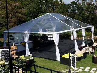 20x30 Burlan Clear Tent