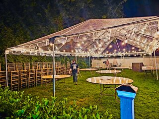20x40 Burlan Clear Tent