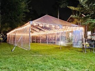 20x60 Burlan Clear Tent