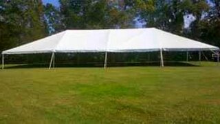 20x80 White Canopy Tent