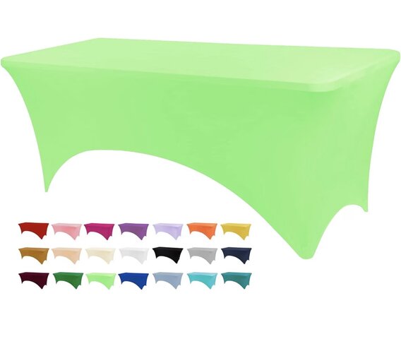 Light Green Table Covers