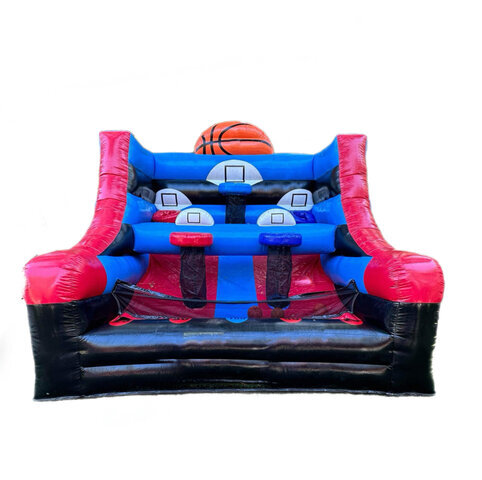 Competitive Basketball Game 