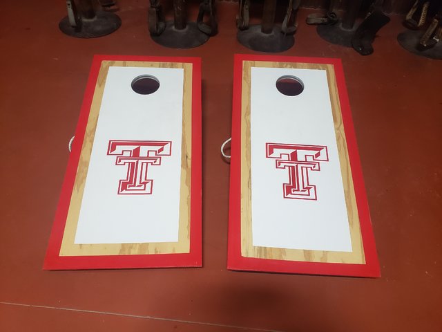 TEXAS TECH CORNHOLE