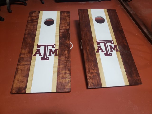 TEXAS A&M CORNHOLE GAME