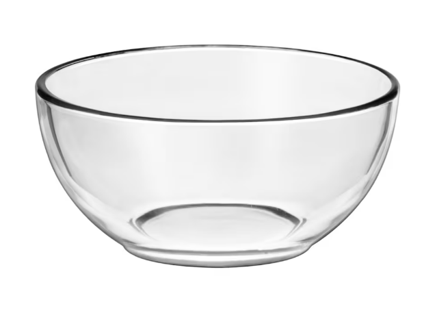 Clear Glass Bowls 6 in