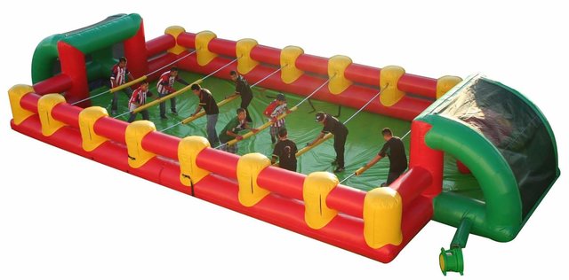 Human Foosball Inflatable Game